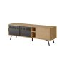 HANAH HOME TV polica Lulia Sapphıre Oak - slika 5