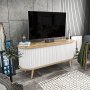 HANAH HOME TV polica Stor Oud Oak White - slika 2