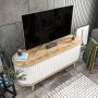 HANAH HOME TV polica Stor Oud Oak White - slika 3
