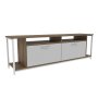 HANAH HOME TV polica Omar White Walnut - slika 4