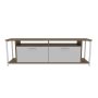 HANAH HOME TV polica Omar White Walnut - slika 5