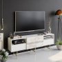 HANAH HOME TV polica Derin White - slika 2