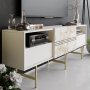 HANAH HOME TV polica Derin White - slika 3