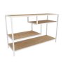 HANAH HOME TV polica Robbins - White Oak - slika 4