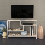 HANAH HOME TV polica Robbins - White Oak - slika 1
