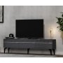 HANAH HOME TV polica Defne Anthracite Silver - slika 2