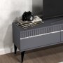 HANAH HOME TV polica Defne Anthracite Silver - slika 3