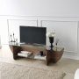 HANAH HOME TV polica Lily TV Walnut - slika 4