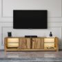 HANAH HOME TV polica Aydos Oak - slika 2
