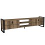 HANAH HOME TV polica Lost - Walnut - slika 4