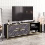 HANAH HOME TV polica Polka Black - slika 1