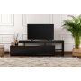 HANAH HOME TV polica Beliz Wood Black - slika 2