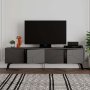 HANAH HOME TV polica Dune Anthracite - slika 3