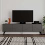 HANAH HOME TV polica Dune Anthracite - slika 1