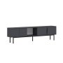 HANAH HOME TV polica Ramsey Anthracite - slika 5