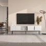 HANAH HOME TV polica Ramsey White - slika 1