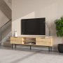 HANAH HOME TV polica Paul Sapphire Oak - slika 2