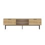 HANAH HOME TV polica Paul Sapphire Oak - slika 4