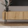 HANAH HOME TV polica Herman Sapphire Oak - slika 3