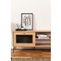 HANAH HOME TV polica Calvin 140 Glass - slika 2