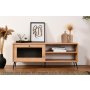 HANAH HOME TV polica Calvin 140 Glass - slika 1