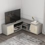 HANAH HOME TV polica Rosa Grey Travertine - slika 2