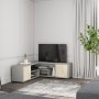 HANAH HOME TV polica Rosa Grey Travertine - slika 1