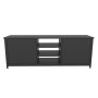 HANAH HOME TV polica Otis Black Anthracite - slika 5