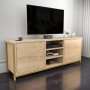 HANAH HOME TV polica Otis Gold Oak - slika 2