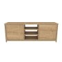 HANAH HOME TV polica Otis Gold Oak - slika 5