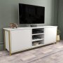 HANAH HOME TV polica Otis Gold White - slika 2