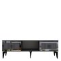 HANAH HOME TV polica Linda Anthracite Silver - slika 3