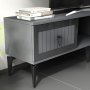 HANAH HOME TV polica Linda Anthracite Silver - slika 4