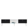 HANAH HOME TV polica Arona White Anthracite - slika 5