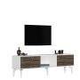 HANAH HOME TV polica Arona White Walnut - slika 2