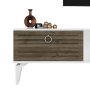 HANAH HOME TV polica Arona White Walnut - slika 4