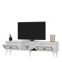 HANAH HOME TV polica Herry White Gold - slika 2