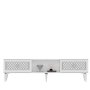 HANAH HOME TV polica Herry White Silver - slika 3