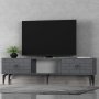 HANAH HOME TV polica Varna Anthracite - slika 2