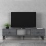 HANAH HOME TV polica Varna Anthracite - slika 1