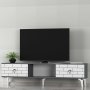 HANAH HOME TV polica Varna Anthracite White - slika 2