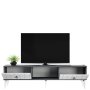 HANAH HOME TV polica Varna Anthracite White - slika 4