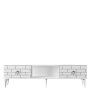 HANAH HOME TV polica Varna White - slika 5