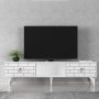 HANAH HOME TV polica Varna White - slika 1