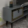 HANAH HOME TV polica Lidya Anthracite Gold - slika 4