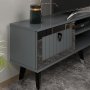 HANAH HOME TV polica Lidya Anthracite Silver - slika 4