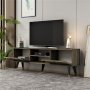 HANAH HOME TV polica Lidya Walnut Gold - slika 3