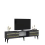 HANAH HOME TV polica Pelin Anthracite Gold - slika 4