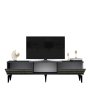 HANAH HOME TV polica Pelin Anthracite Gold - slika 5