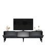 HANAH HOME TV polica Pelin Anthracite Silver - slika 5